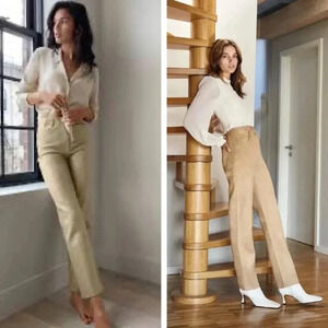 Aritzia Wilfred‎ Vegan Leather Pants Sz 8